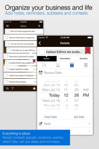 Organize:Me Personal Task Manager & To-Do List for iPhone screenshot 4