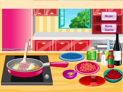 【免費遊戲App】Cooking Spaghetti Bolognese-APP點子