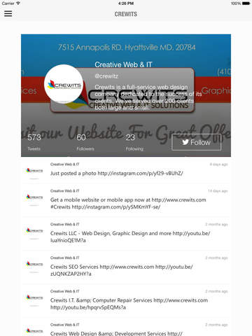 【免費商業App】Crewits - Web & IT Company-APP點子