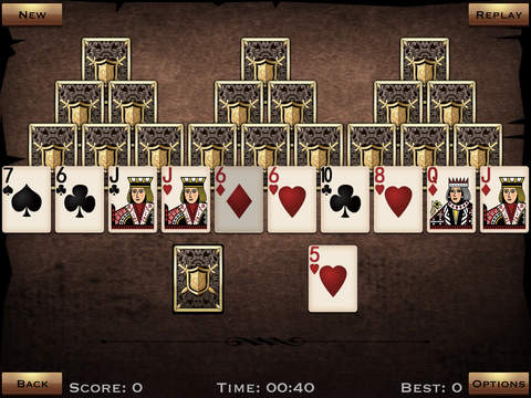 TriPeaks Solitaire for iPad