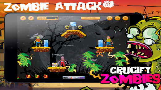 【免費遊戲App】Crucify Zombies Free – It’s all fun here-APP點子