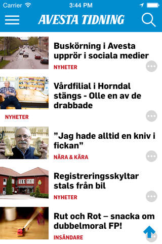 Avesta Tidning screenshot 3
