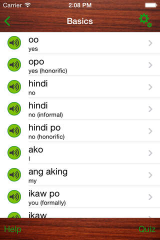 iSabi Tagalog screenshot 2