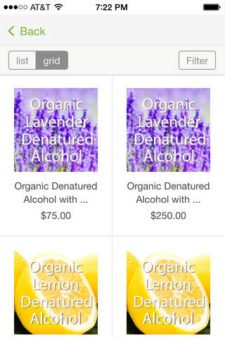 The Organic Alcohol Company screenshot 3
