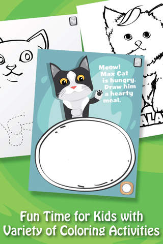 Paint & Play Cats, Coloring Book For Kids screenshot 3