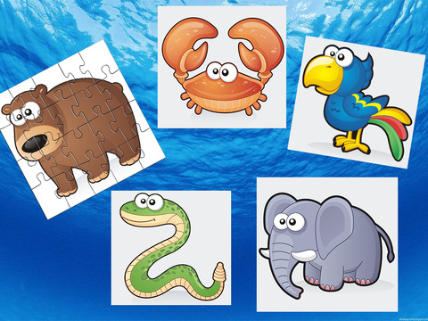 【免費教育App】Puzzles for kids and toddlers HD - free animals & Family game for children / girls and boys-APP點子