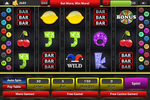 A Classic Vegas Slots Including Bonus Rounds screenshot 3