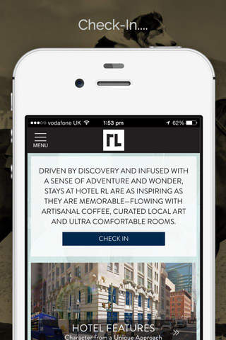 Hotel RL Mobile App screenshot 2