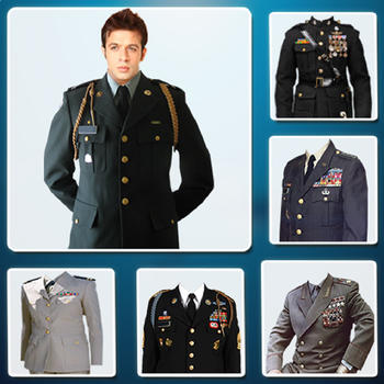 Military Suit Photo Montage LOGO-APP點子