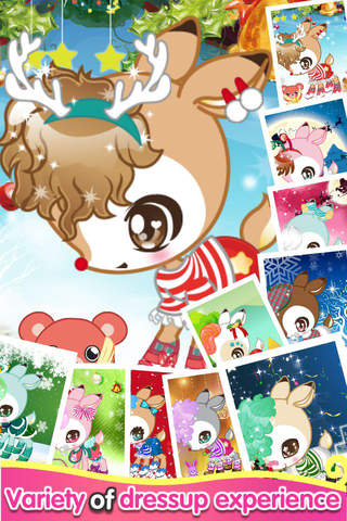 Christmas Deer - Game for girls screenshot 2