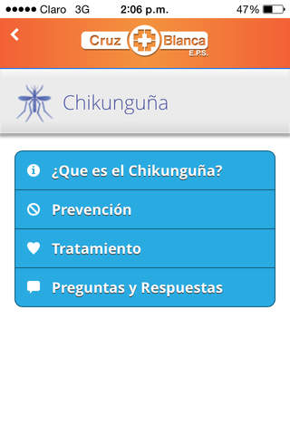 Cruz Blanca EPS screenshot 4