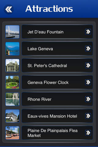 Geneva City Offline Travel Guide screenshot 3