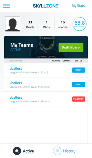 SKYLLZONE Fantasy Football