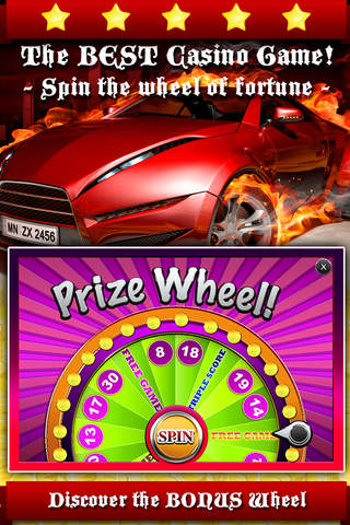 Aaatomic Overdrive Slots - Spin the nitro wheel to earn the airborne price before die screenshot 3