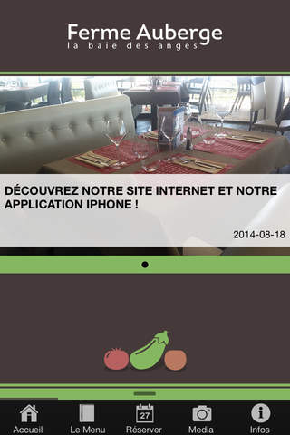 Ferme Auberge de la Baie des Anges - Restaurant La Ciotat screenshot 2
