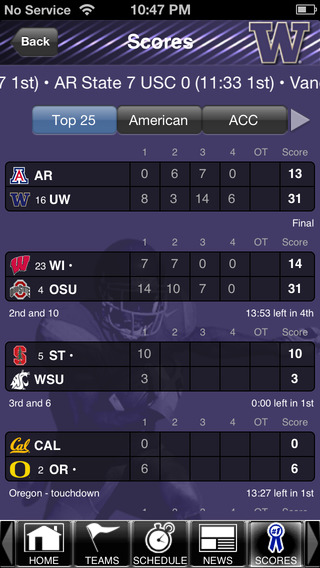 【免費運動App】Washington Huskies SuperFans-APP點子