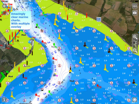 【免費交通運輸App】Aqua Map UK & Ireland HD Pro - Offline Nautical Charts-APP點子