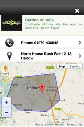 Garden of India Restaurant and Takeaway app screenshot 4