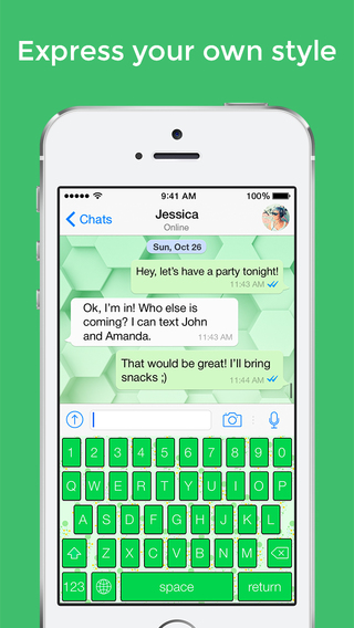 【免費工具App】Custom Keyboard for iOS 8 - Design your keyboards with customized fonts, colors, backgrounds and animation-APP點子