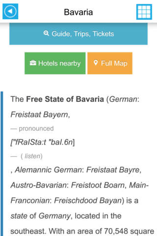Germany Offline GPS Map & Travel Guide Free screenshot 4