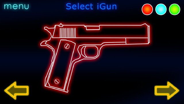 Simulator Neon Gun