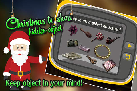 Christmas TV Show Hidden Object Game screenshot 2