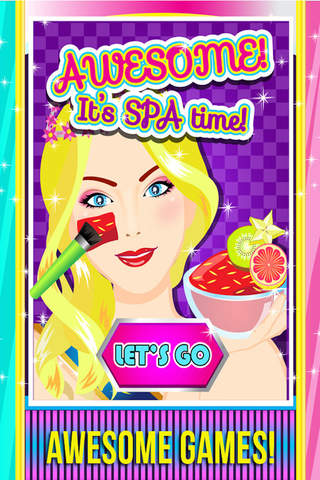 Beauty Queen Makeover Fashion Spa Salon – Free Kids Games for Girls screenshot 3