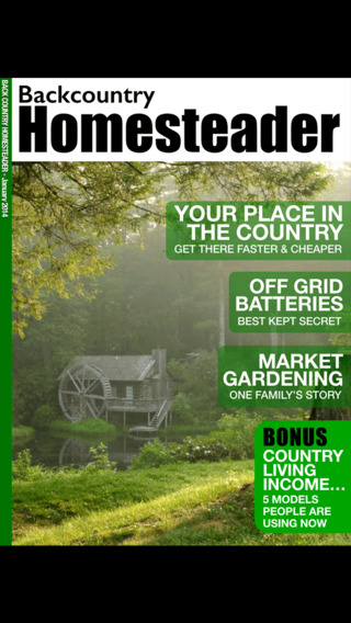 【免費生活App】Backcountry Homesteader Magazine-APP點子