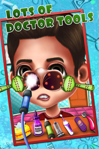 Nose Surgery Doctor – operation simulator games for little surgeon screenshot 3
