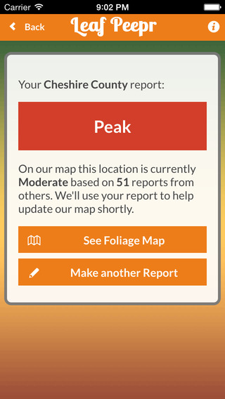 【免費旅遊App】Foliage Leaf Peepr | Find and Report Fall Colors in New England-APP點子