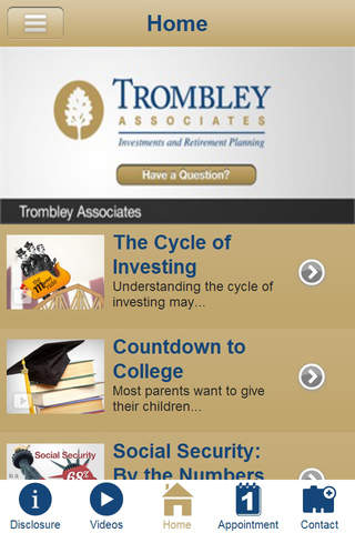 Trombley Associates screenshot 2