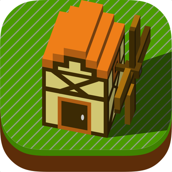 Landscape, a city builder game. LOGO-APP點子