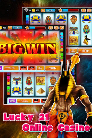 $$ Press Your Luck Slots $$ --Lucky 21 Online Casino-- The best casino game machines! screenshot 2