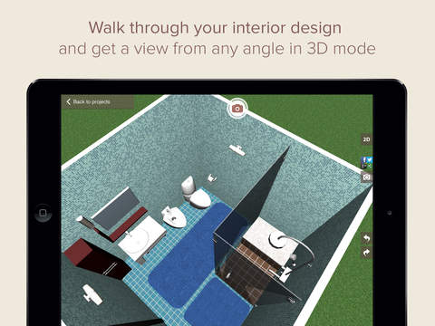 【免費生活App】Bathroom Design - bathroom plans, interior design and decor in 2D & 3D-APP點子