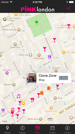 【免費生活App】PINK london - Gay Guide-APP點子