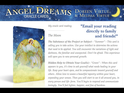 【免費生活App】Angel Dreams Oracle Cards - Doreen and Melissa Virtue-APP點子