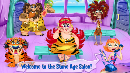 Cave Girl - Stone Age Salon