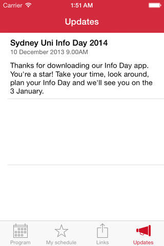 Sydney Uni Info Day screenshot 4