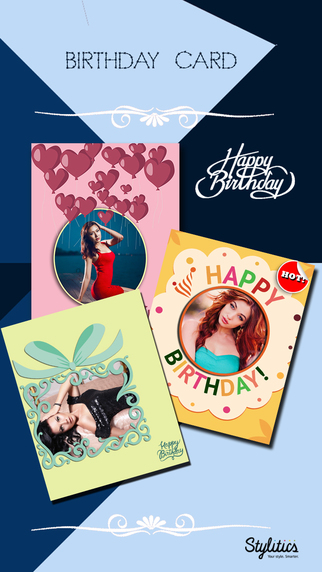 Birthday Greeting Cards Maker - Make own birthday movement special