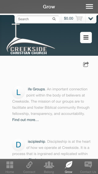 【免費生活App】Creekside Christian Church Life-APP點子