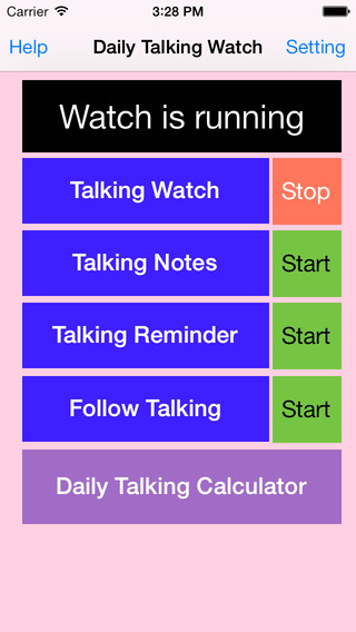 Daily Talking Watch Free