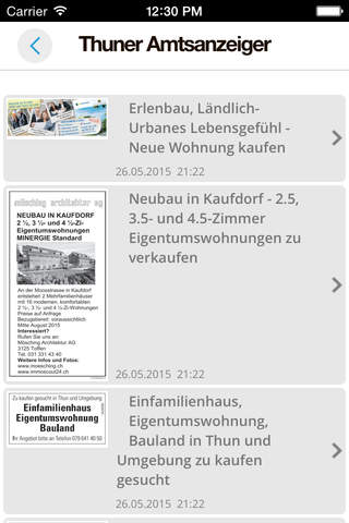 Thuner Amtsanzeiger Mobile screenshot 4