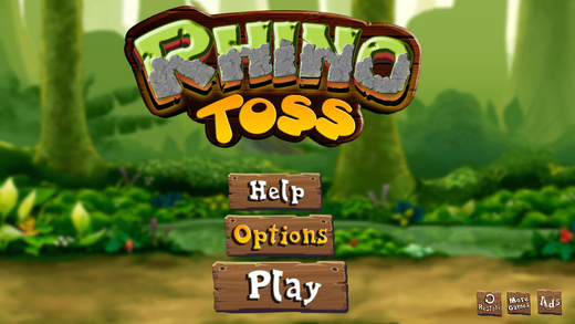 【免費遊戲App】Rhino Toss-APP點子