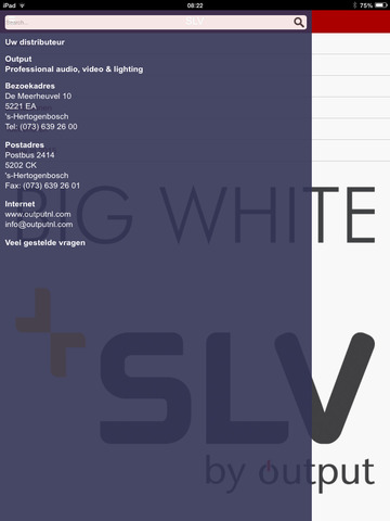 【免費商業App】SLV by Output (Big White)-APP點子