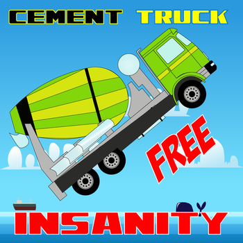 Cement Truck Insanity FREE 遊戲 App LOGO-APP開箱王