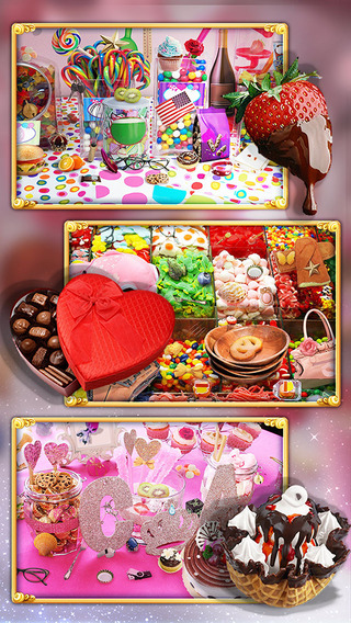 【免費遊戲App】Hidden Objects - Candy Kingdom-APP點子