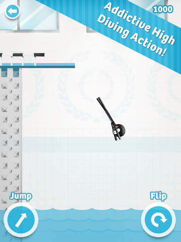 【免費遊戲App】Stickman High Diving PRO - Touch, Jump & Flip!-APP點子