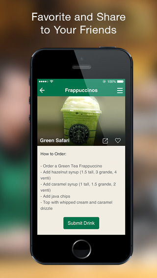 【免費生活App】Secret Menu for Starbucks PLUS +-APP點子