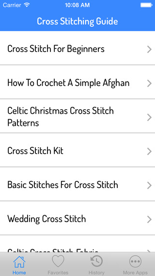 Cross Stitching Guide