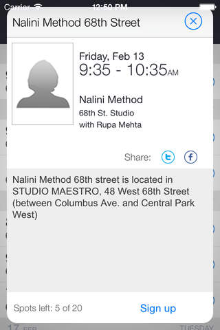 Nalini Method screenshot 2